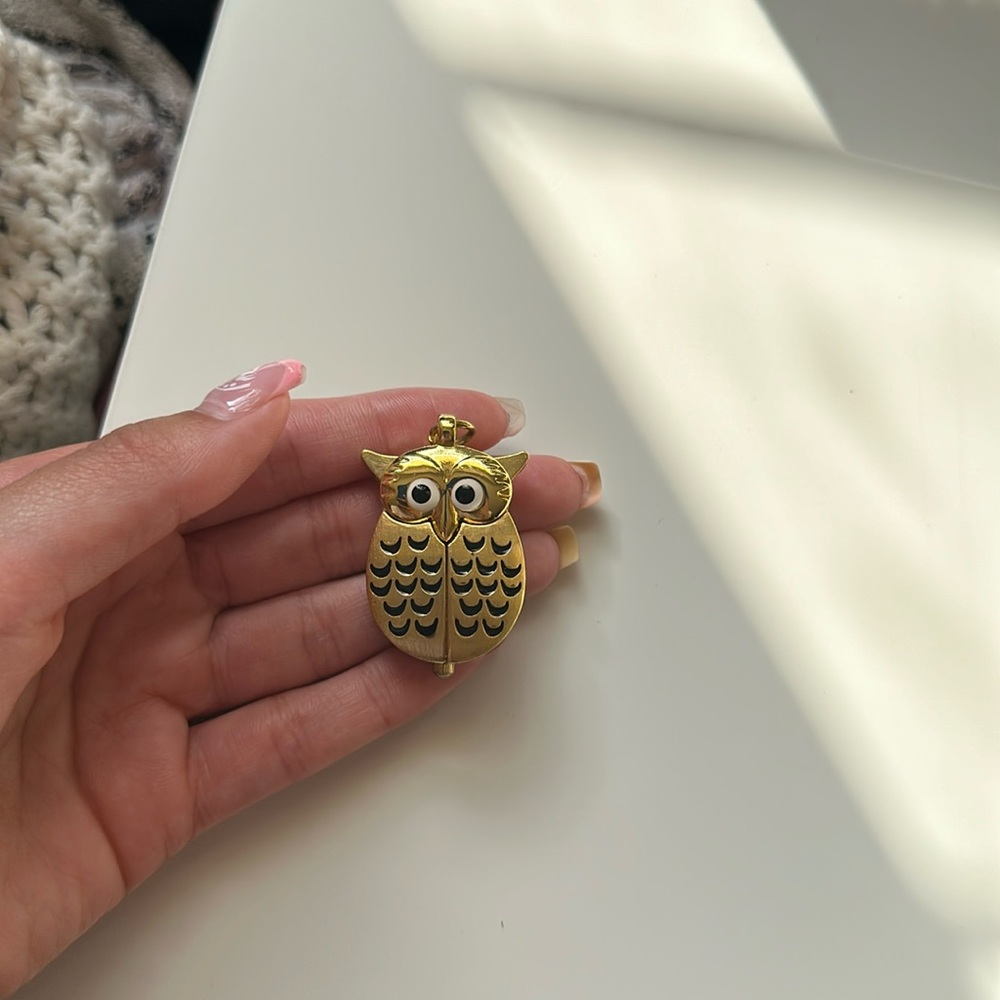 Owl Clock Pendant